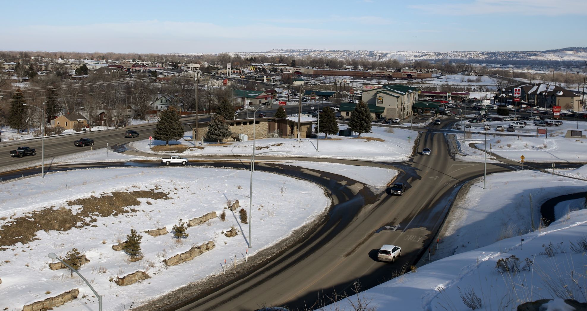 Main Street and Airport Road, 2018